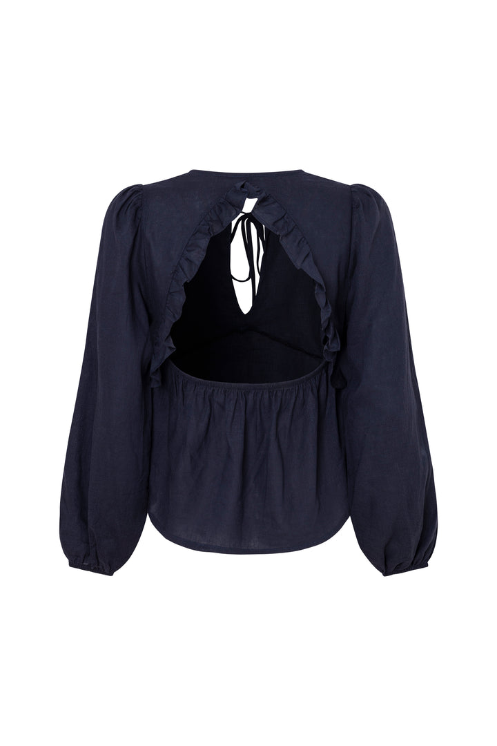 Moni Navy Blouse