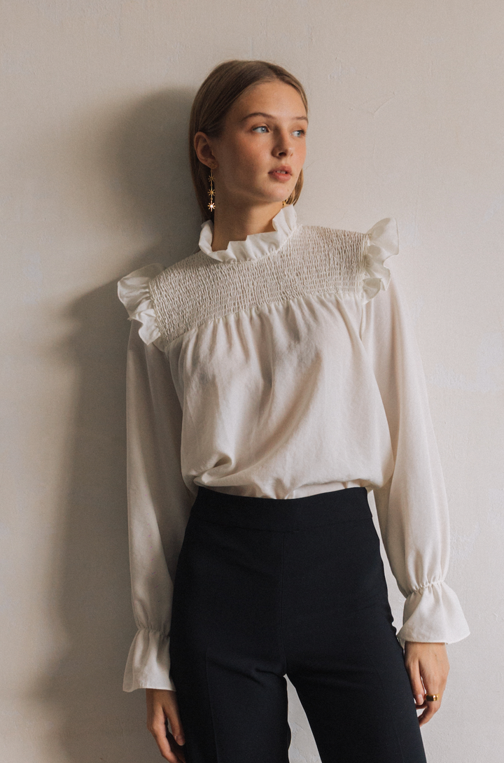 Madelaine White Blouse